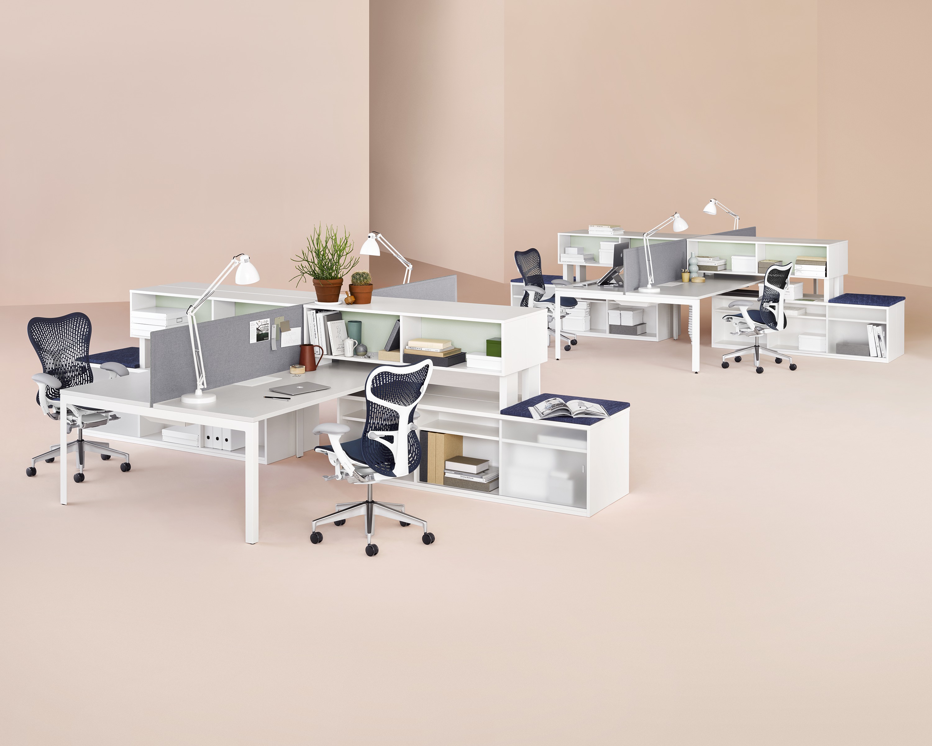 办公屏风|屏风工作站|办公家具|登录入口家具|Layout Studio 开放式办公区